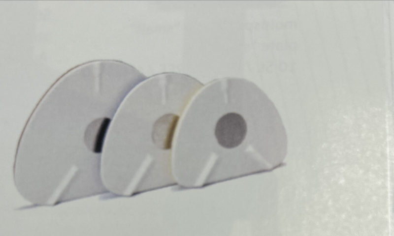 04405M Sockelplatten mit Magnet gelb klein 7,2cm , Inh.10 St.